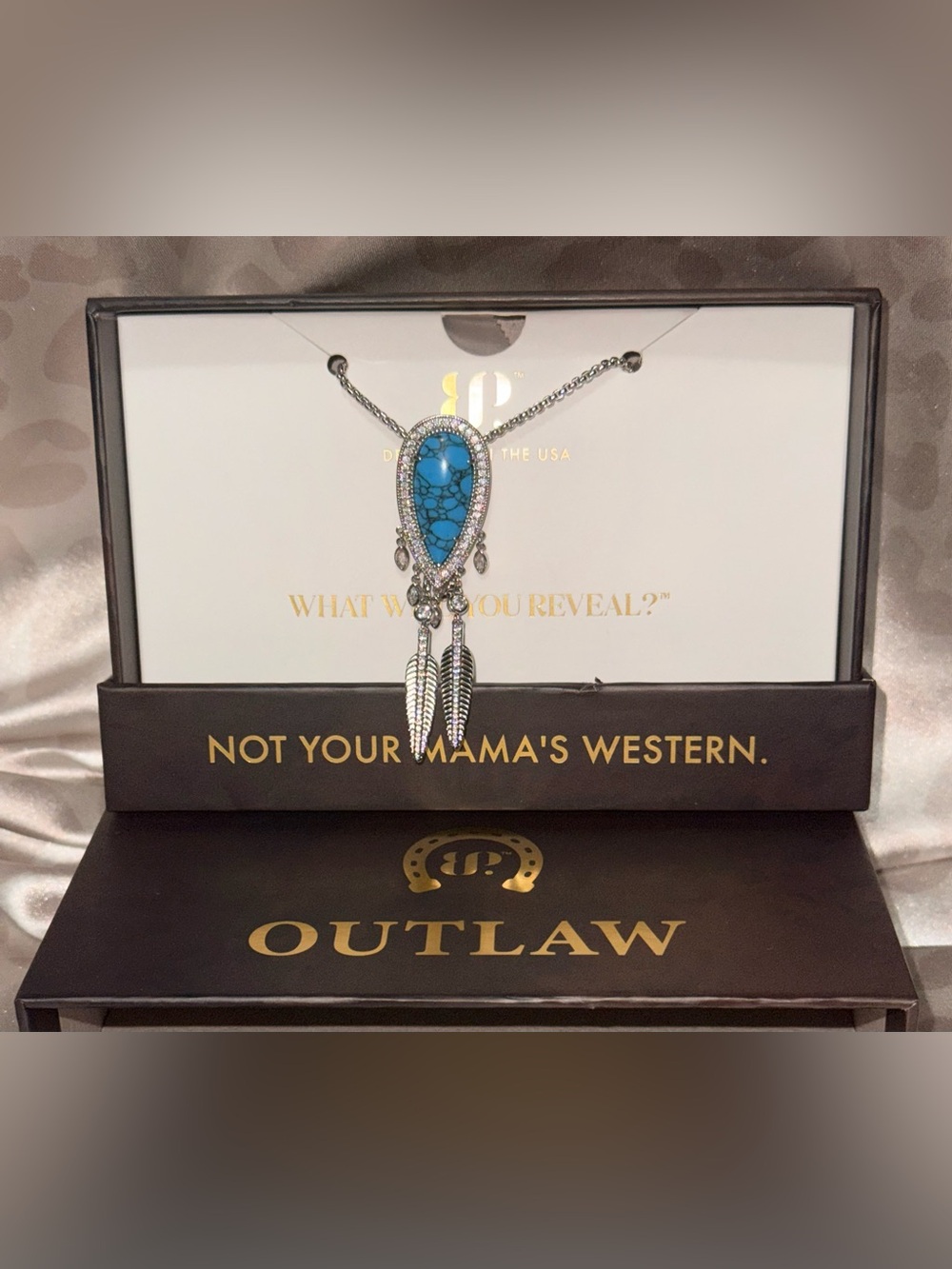 BOMB PARTY | “Savage, Not Sorry” Necklace - Outlaw Collection